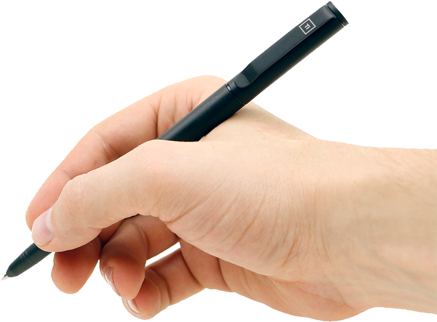 Jurisdiction That Serves The Purpose - Hand With Pen Png (973x678)