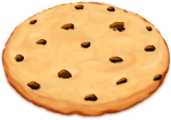 Cookie, Sweet, Food, Sweets, Cookies - Cookies Illustration Png (472x340)