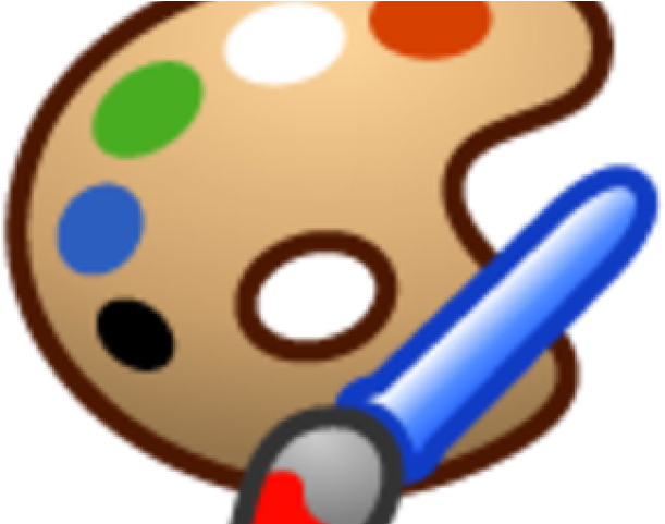 Artwork Clipart Paint Plate - Graphics Software (640x480)