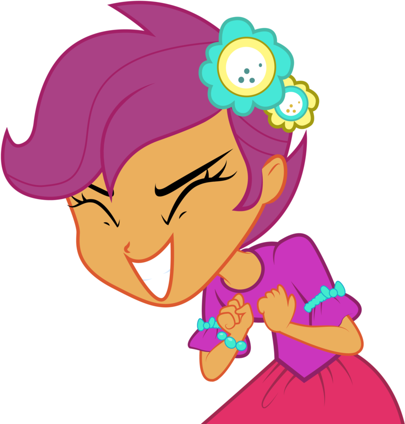 Scoot Dance By Bigccv - My Little Pony Scootaloo Equestria Girls (896x891)