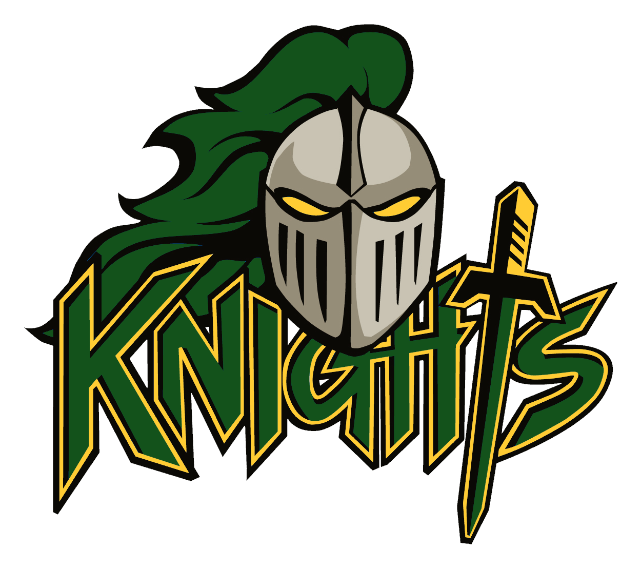 North Central Knights - North Central High School Logo (1353x1153)