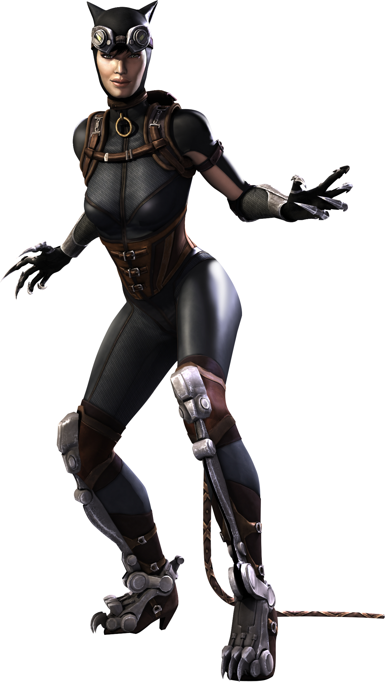 Catwoman Clipart Transparent - Injustice Gods Among Us Gatubela (1244x2200)