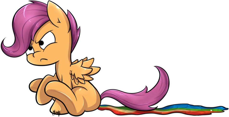 Poop Scoot By Midnightpremiere - Cartoon (999x799)