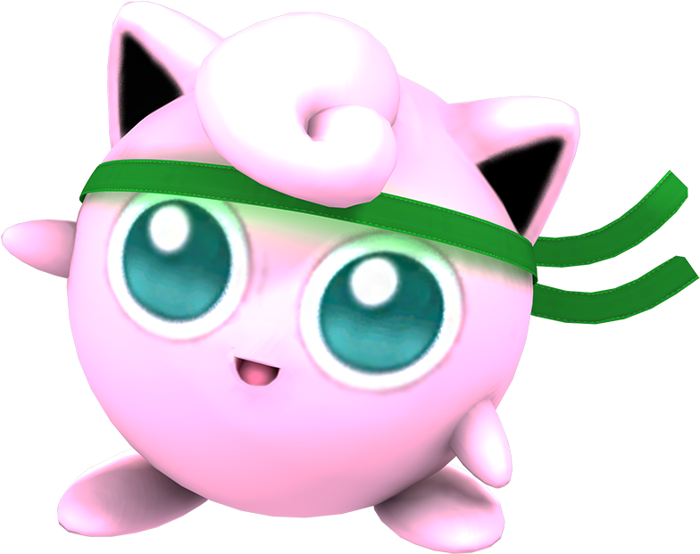 [attached Pic] - Jigglypuff Smash Green Headband Melee (1000x750)