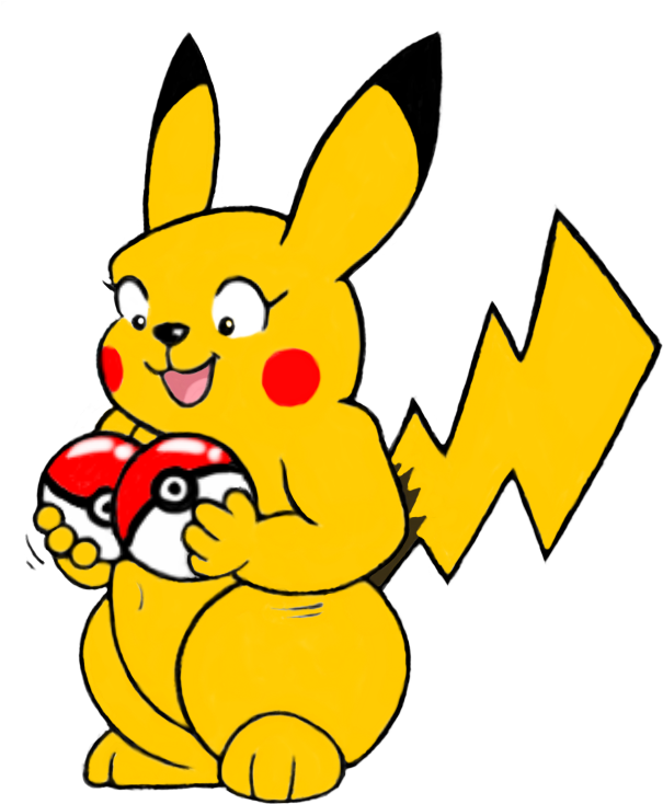 Pikachu's Pokeballs By Lihamylly - Pikachu Pokeballs (620x760)