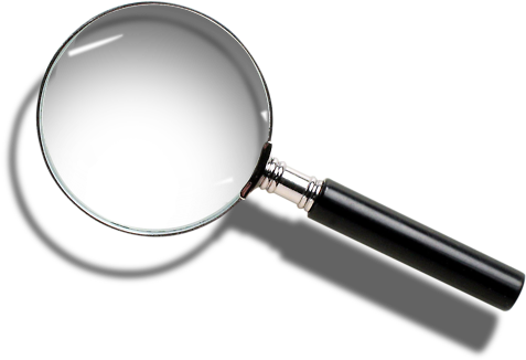 Magnifying Glass Clipart Vector - Hound Of The Baskervilles (ebook) (500x375)