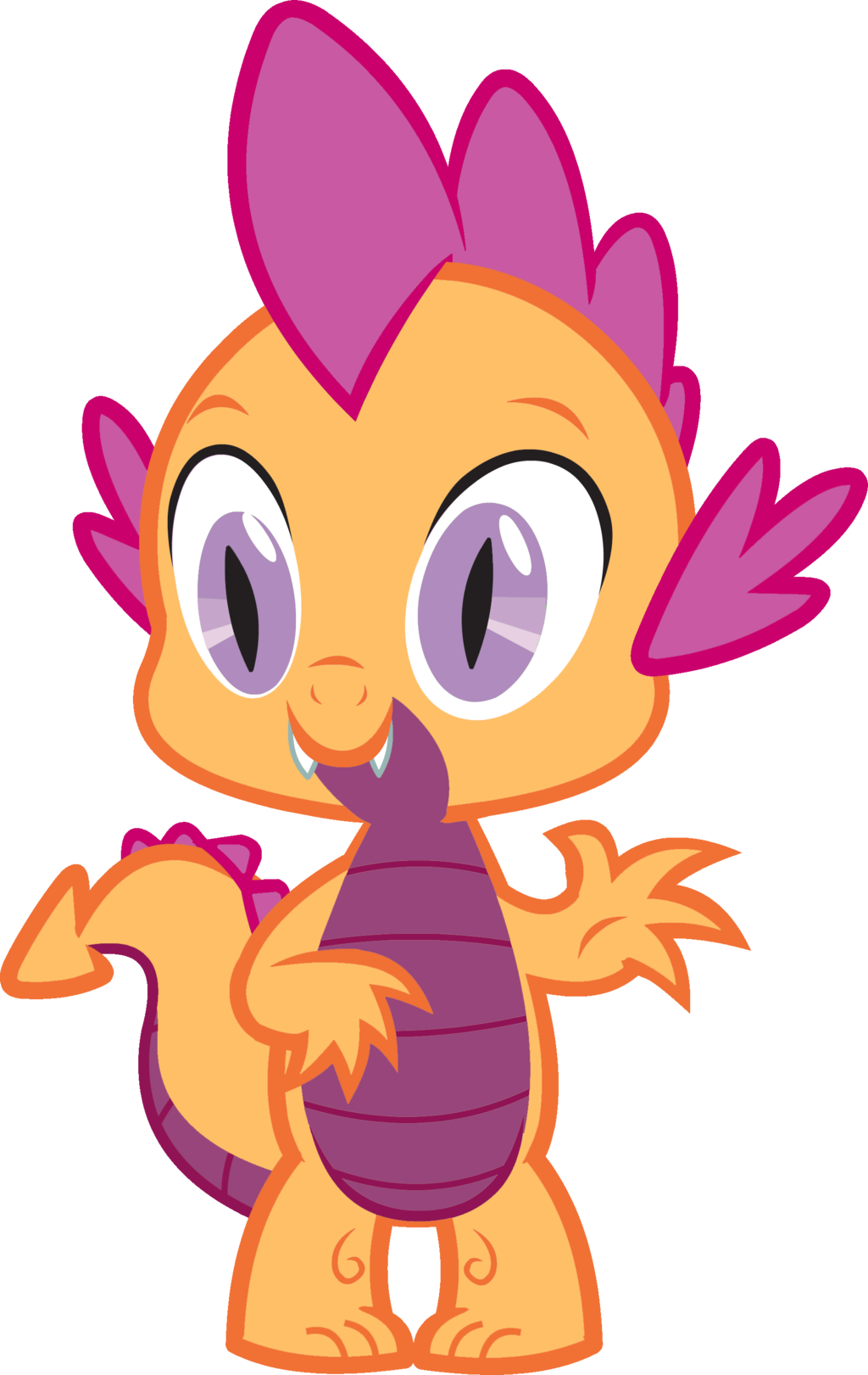 Scootaloo - Spike My Little Pony (1024x1621)