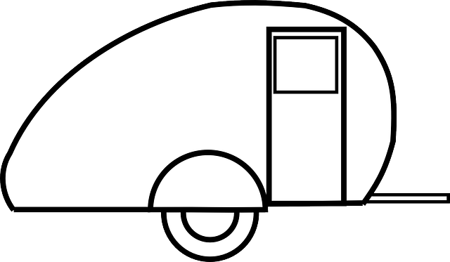 Free Image On Pixabay - Teardrop Trailer Clip Art (640x373)