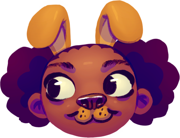 Smile With Puppy Nose And Ears - Puppy (618x473)