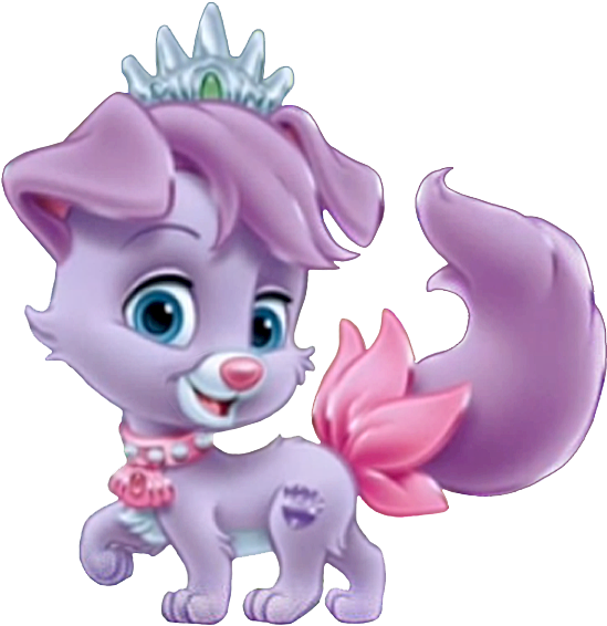 Puppy Clipart Princess - Princess Pets Png (565x581)