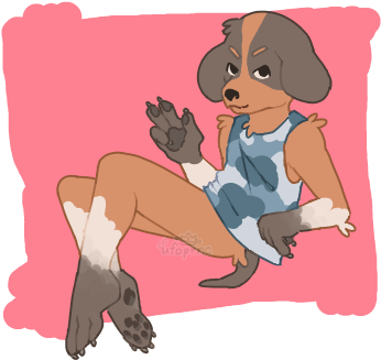Cute Puppy By Cuteielola - Cartoon (353x341)