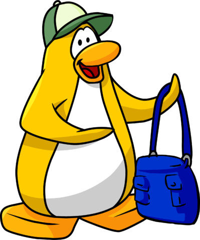 Penguin Mail Postcard Penguin - Penguin (399x479)