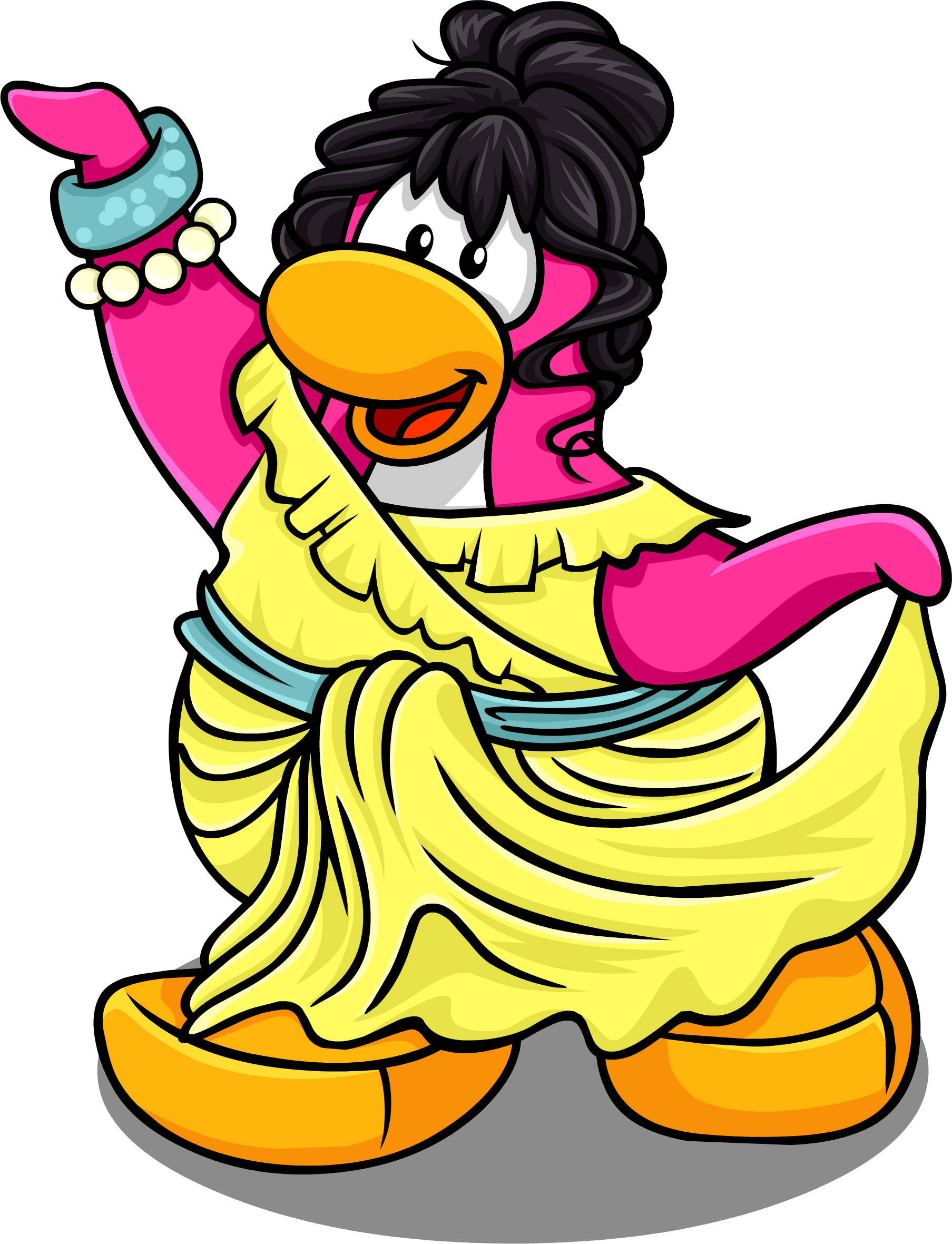 You Are This Month's Vip Postcard 1 - Club Penguin (1807x2361)