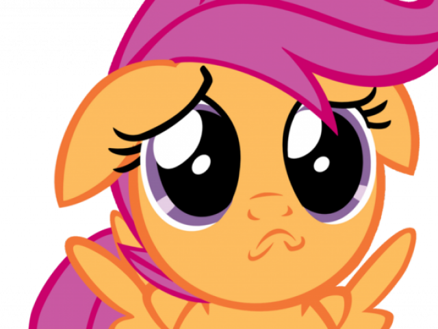 Sad Puppy Cartoon - Pinkie Pie Puppy Face (640x480)