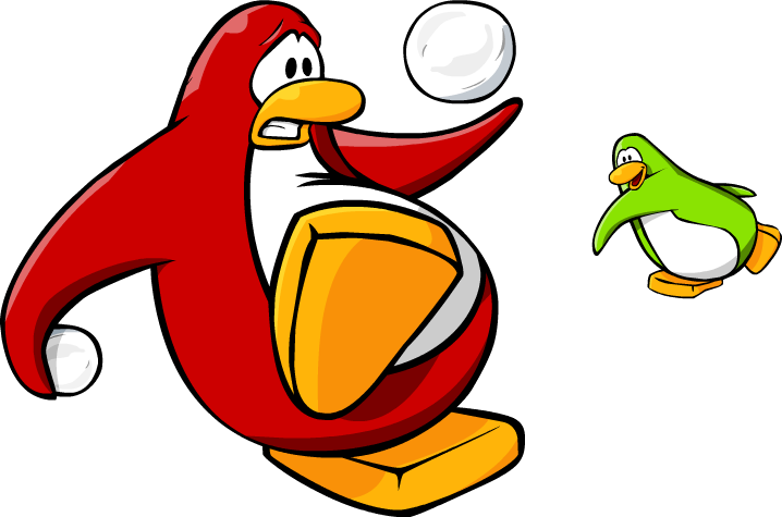 The Penguins From This Postcard - Club Penguin (718x475)