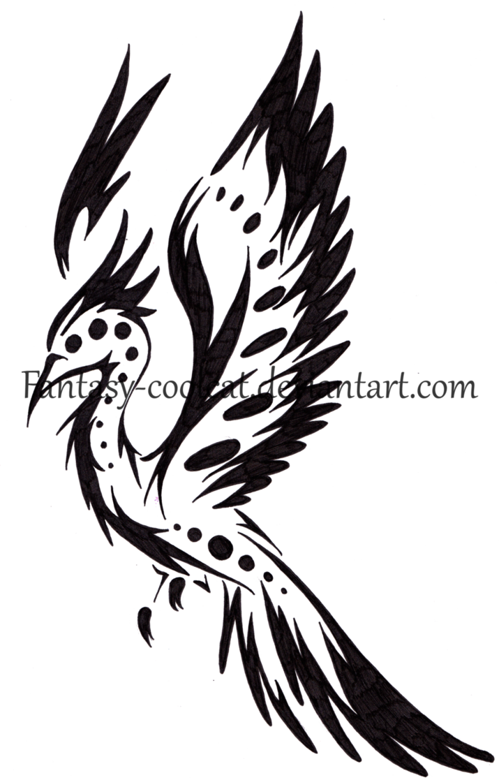 Cormorant Tribal By Fantasy-coolcat - Cormorant (715x1117)