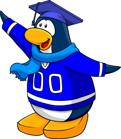 Join Team Blue Postcard 5 - Club Penguin Team Blue (416x479)