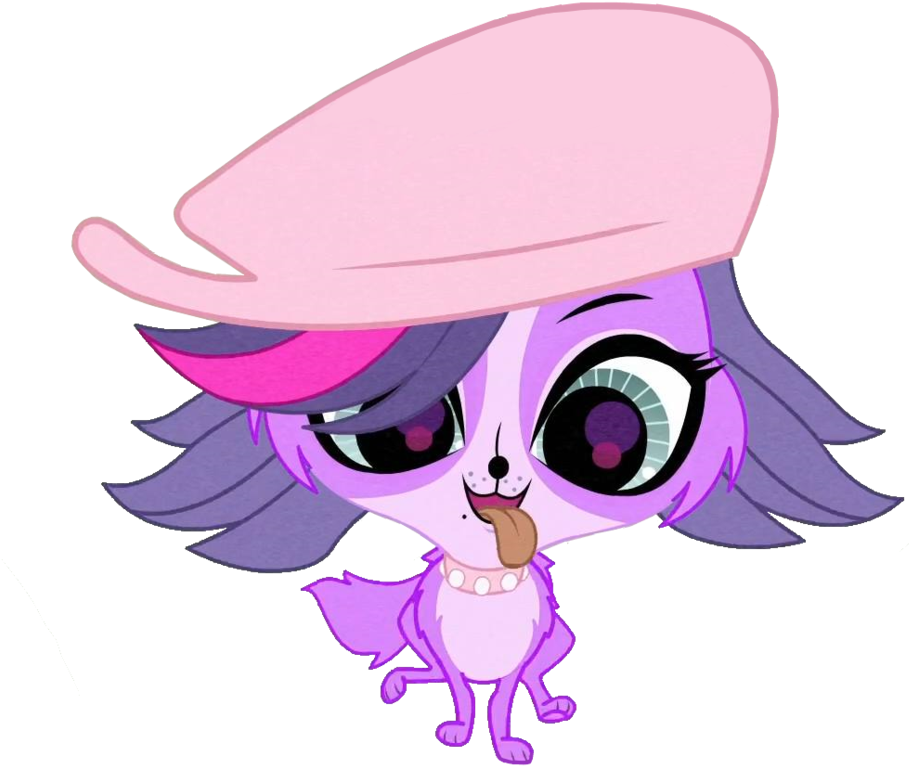 Lps Puppy Zoe Running Vector By Emilynevla - Cartoon Purple Puppy Dog (1024x786)