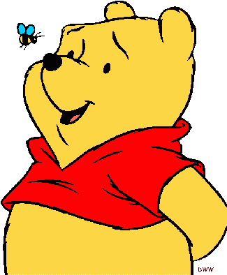 New Bee Cartoon Wallpaper Pooh Bee Avatar Postcard - Winnie The Pooh Coloring Pages (330x414)