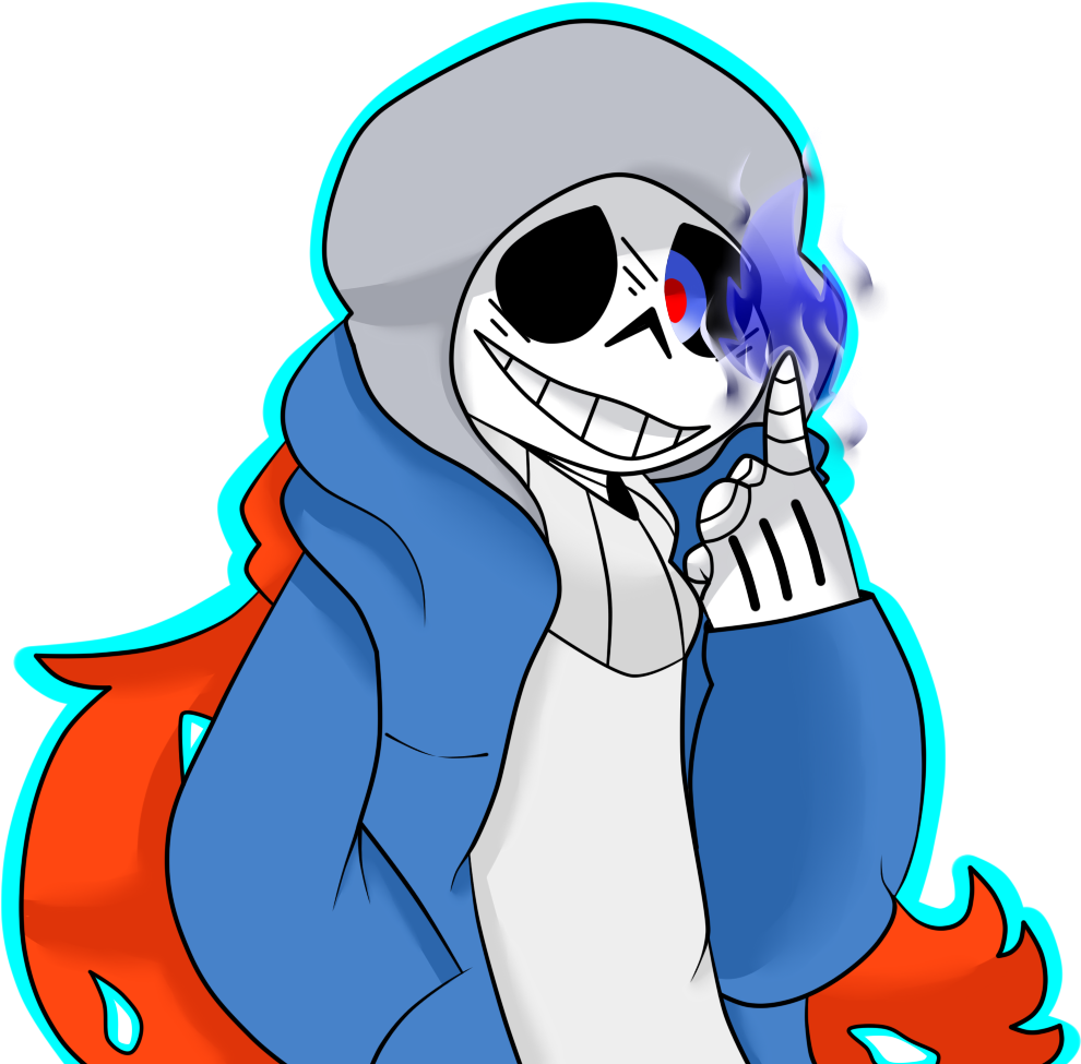Undertale Dust Headgear Clip Art - Killer Sans And Dust Sans (1024x1024)