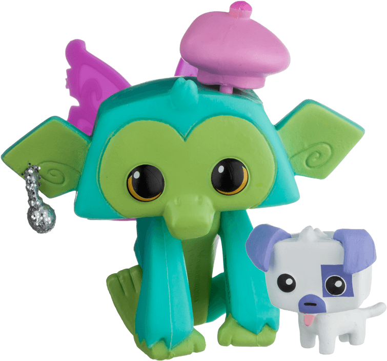 Lucky Monkey And Pet Puppy - Animal Jam Koala Toy (800x732)