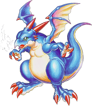 Bofii Puppyartwork - Breath Of Fire 2 Dragon (370x428)
