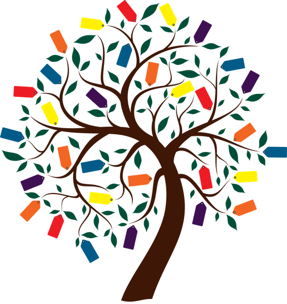 Beverly Byl, Vice President For Development And Alumni - Black & White Tree Designs (566x600)