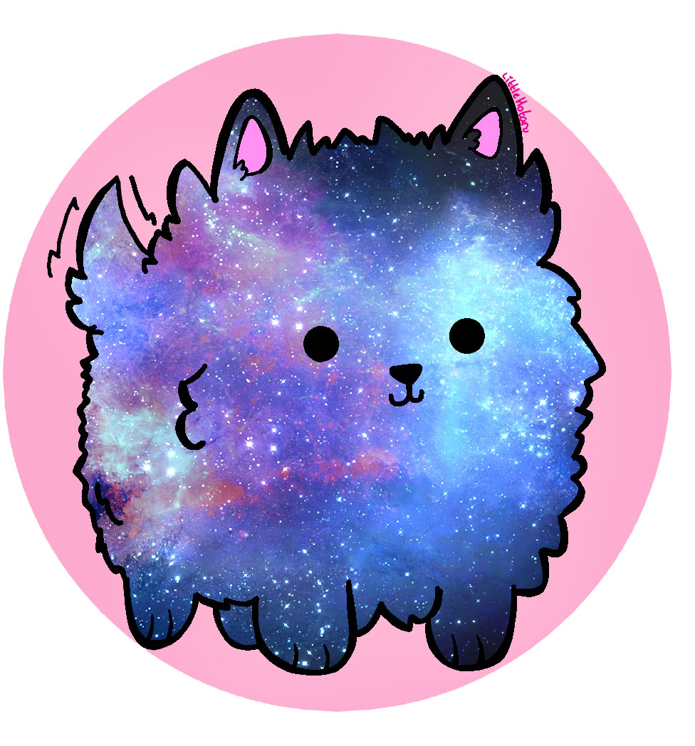 Galaxy Puppy By Lilwinry121 Galaxy Puppy By Lilwinry121 - Galaxy With A Puppy (1001x1047)