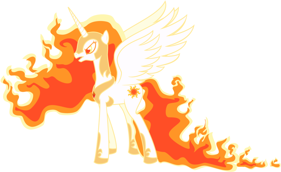 Solar Flare By Nianara - Solar Flare Pony (1024x768)