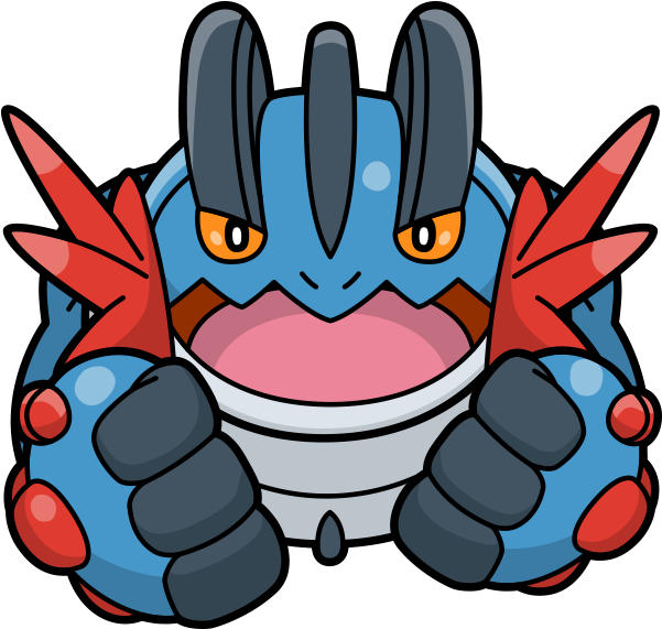 Mega Swampert As Seen In Pokemon Shuffle - Mega Swampert Pokemon Shuffle (600x600)