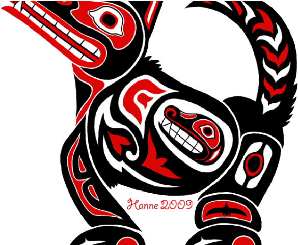 Wolf Clipart Native American - Native American Art Animals (640x480)