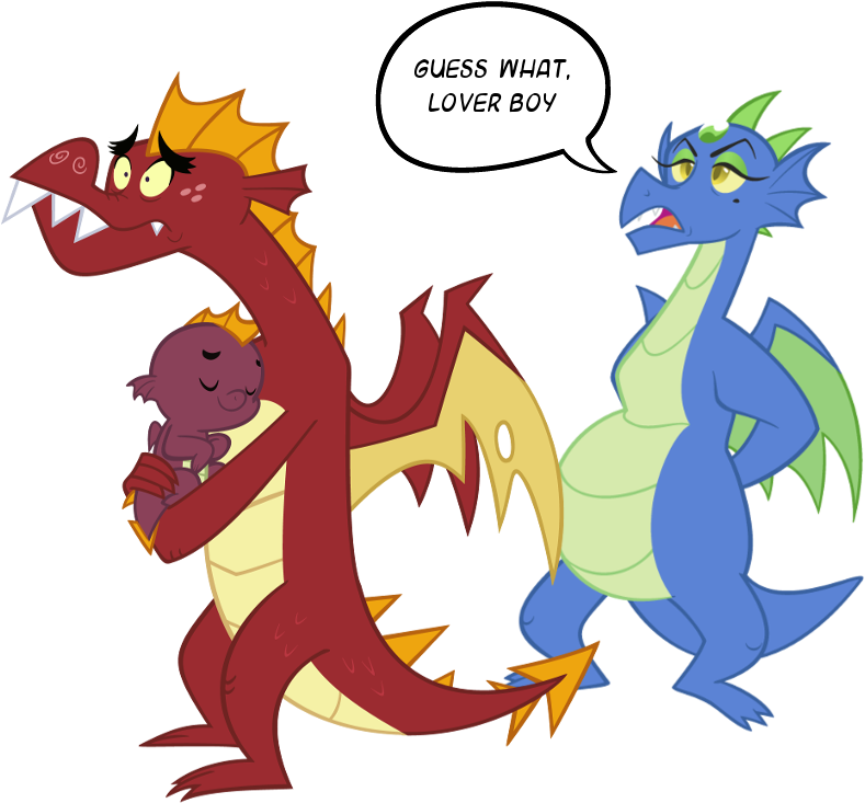 Fim Garble The Dragon Garble Mlp Oc Frazzle Teen Pregnancy - Mlp Pregnant Dragon (850x800)