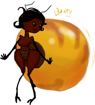 Ant Girl By Organicgranite - Cassandra Lang (362x408)