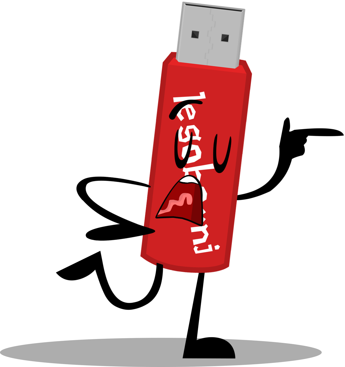 Flash Drive New Pose - Object Terror El Spider (1170x1245)