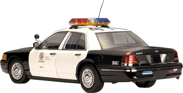 Lapd Police Car - Lapd Police Car Png (769x393)