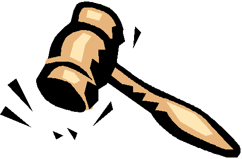 Auctioneer Gavel Clipart Clipart Kid - Thing That Judges Use (482x317)