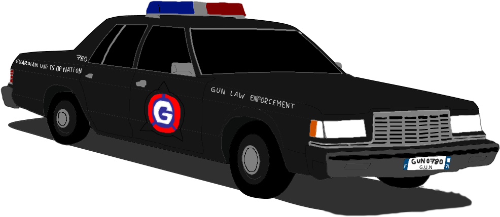 Dodge St Regis Gun Law Enforcement Car By Fast-subaru71 - Police Car (1024x564)