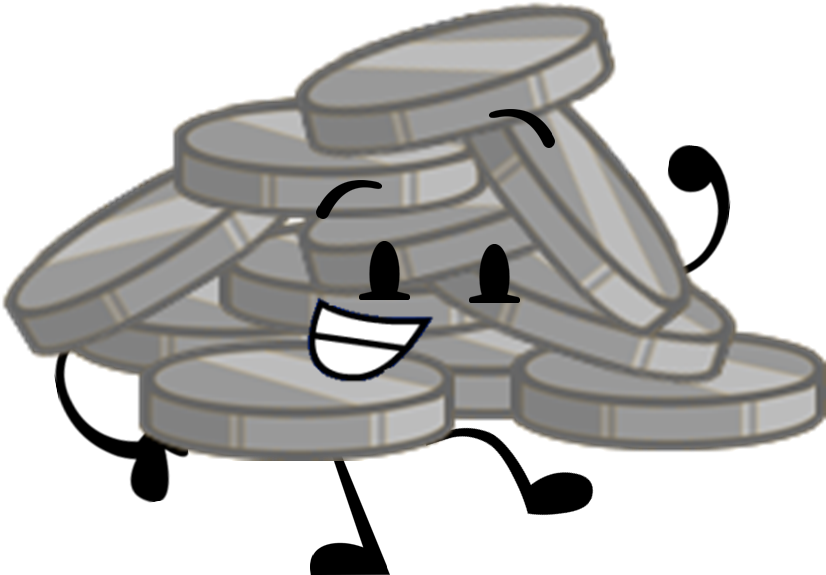 Pile Of Coiny Pose - Pose (843x596)