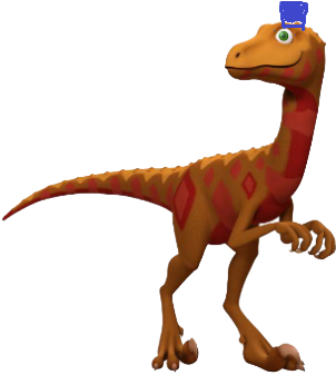 Dinosaur Train Special Action - Dinosaur Train Oryctodromeus (366x363)