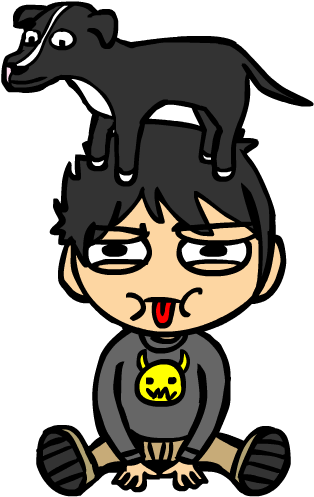 Doghat By Funymony - Cartoon (400x500)