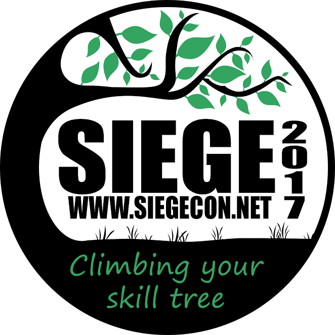 The Siege Logo, Which Includes A Stylized Tree In Black - Embrace Your Blessings [book] (662x662)
