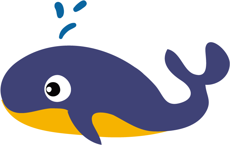 De Dibujos Animados De Los Fondos Marinos Clip Art - Cetacea (860x616)