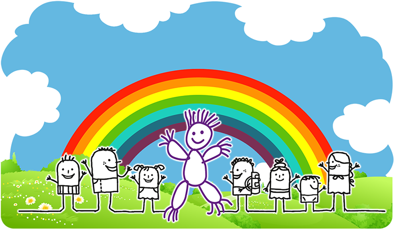 Pre-school For Children Aged 2years - Rainbow (800x554)