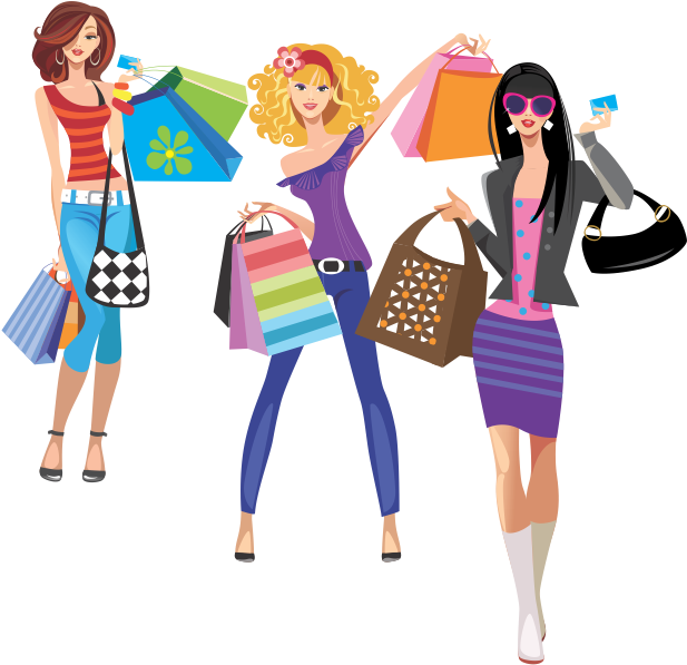 Buy A Gift Certificate - Moda Feminina Vetor (700x639)