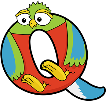 Alphabetimals Combines Animals And Letter Shapes To - Alphabetimals Quetzal (400x400)