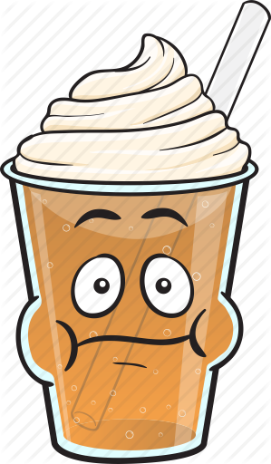 Milkshake Clipart Emoji - Emoji Frappe (299x512)