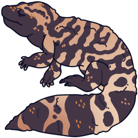 Commission - Gila Monster (500x500)
