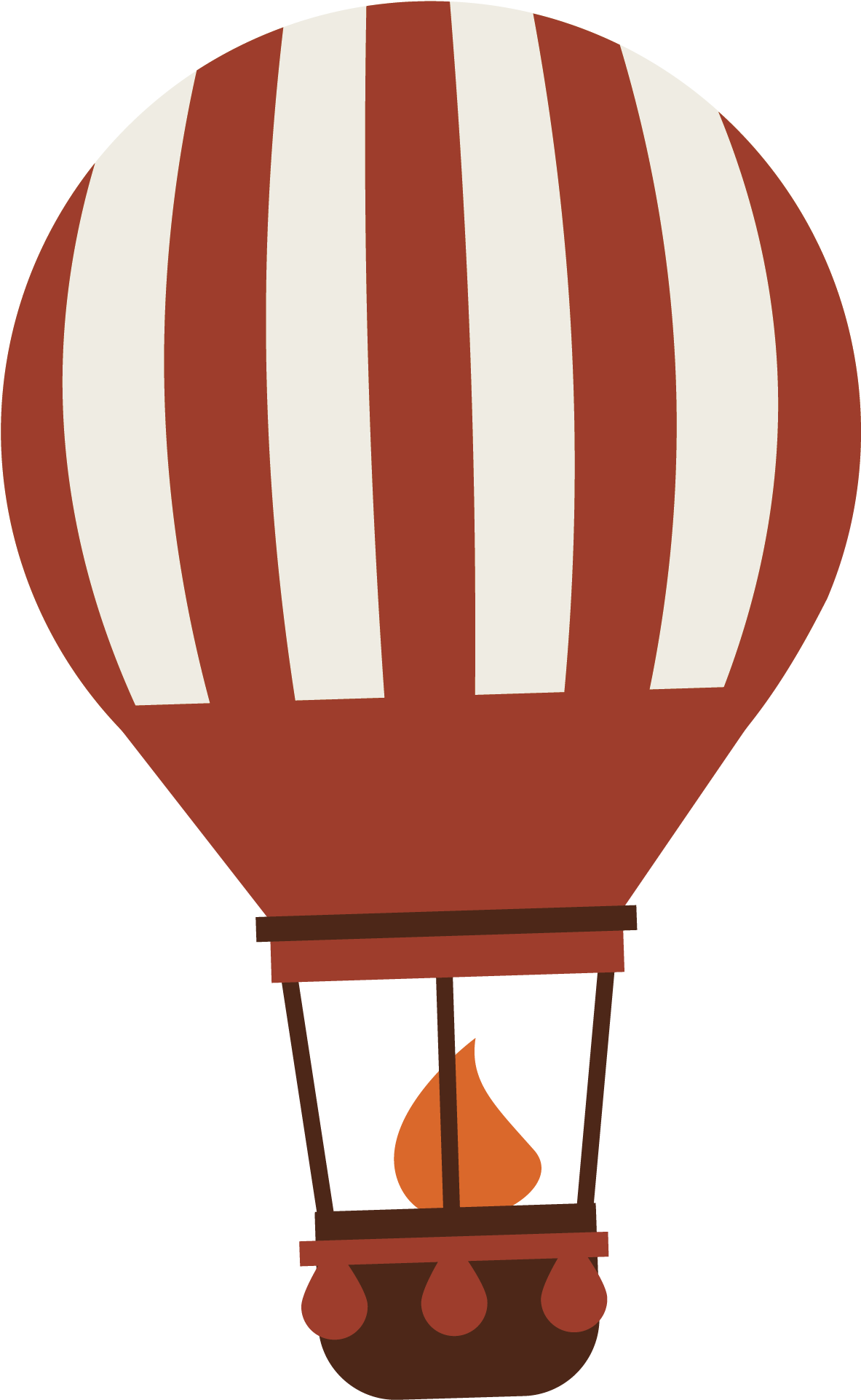 Hot Air Balloon Icon - Balloon (1966x2764)