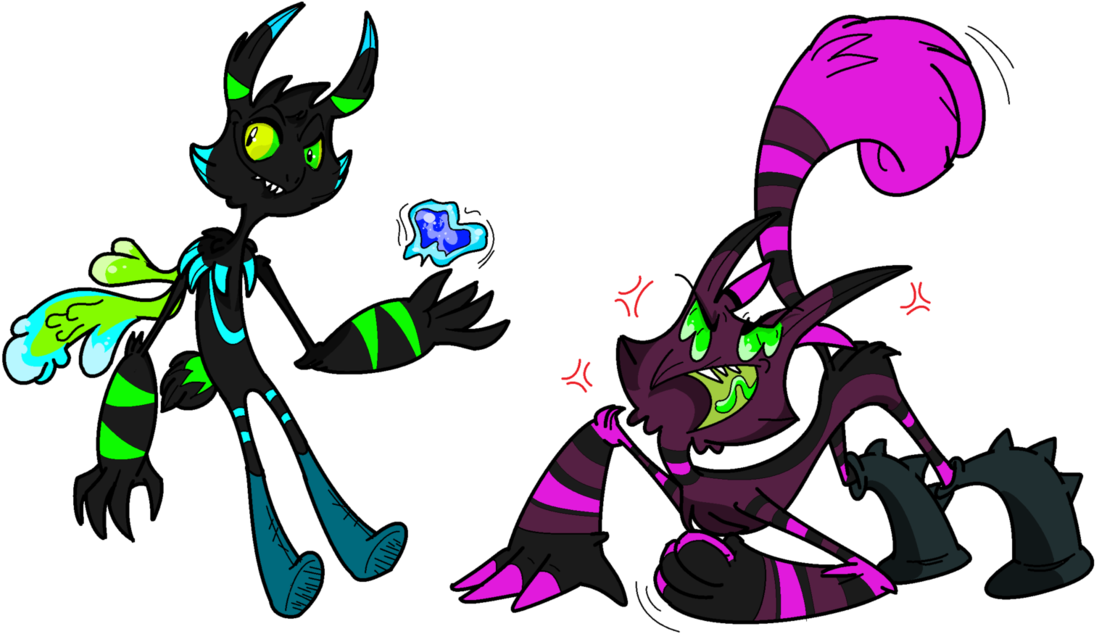 Slimer Backed And Fuzzfisted Grewmboster By Cpthelunargoat - Illustration (1160x688)