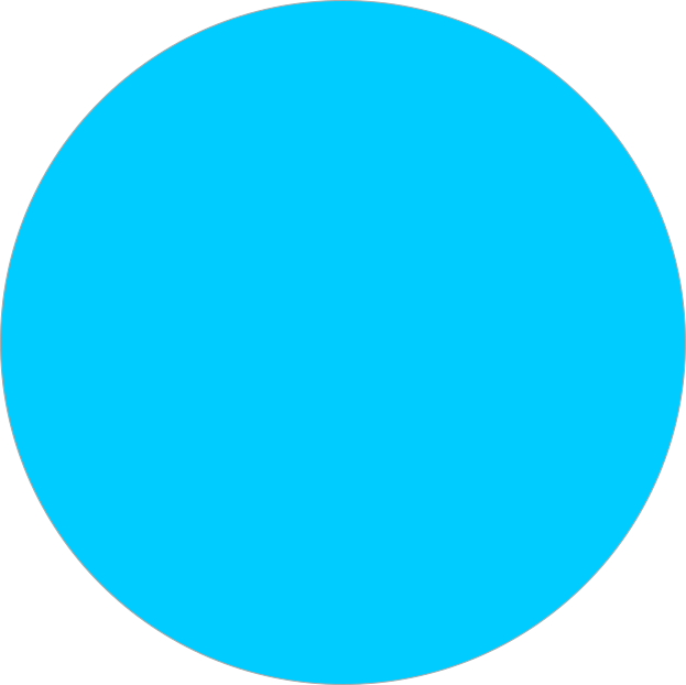 Karate For Kids - Light Blue Circle (623x622)
